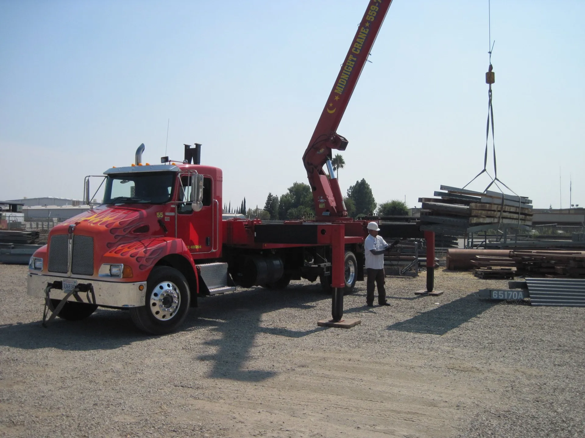 Crane Lifting Load beams