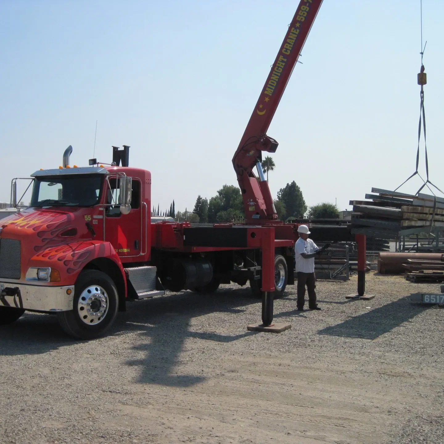 Crane Lifting Load beams steel