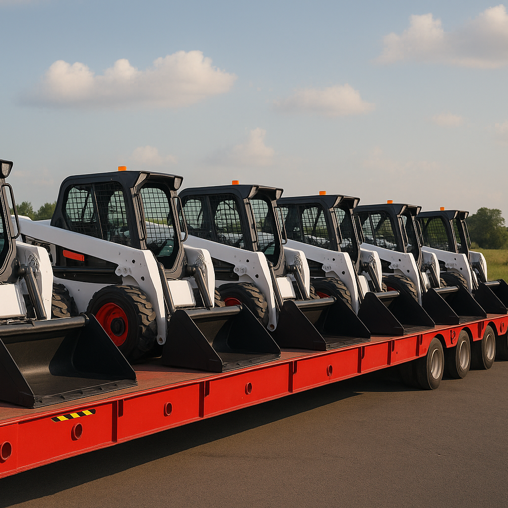 skid steer hauling